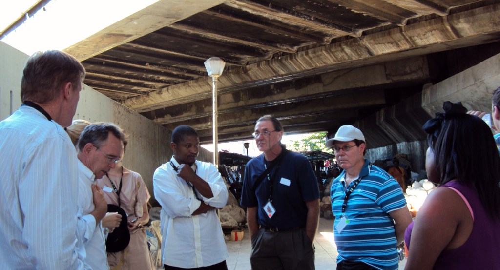 The Exposure Tour of Warwick Junction at Lime & Impepho (Traditional Medicine) Market. Photo: Mxolisi Cele.